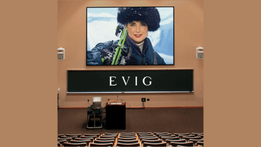 fixed-frame projection screen