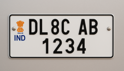 book my high security no plate