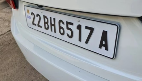 book hsrp number plate 